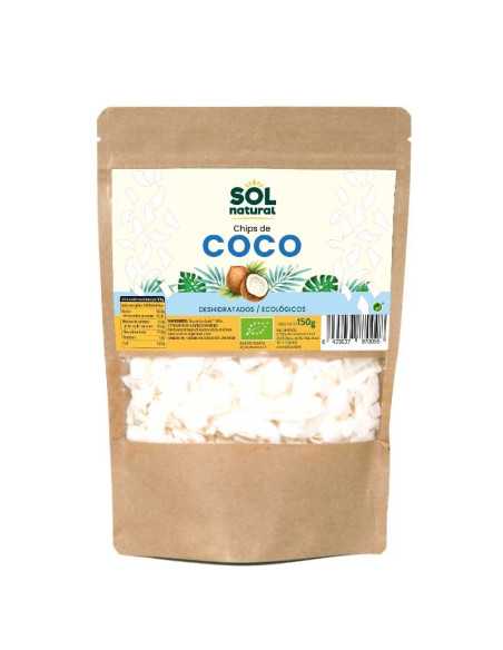 Chips de coco bio 150g Sol natural Chips de coco bio 150g Sol natural